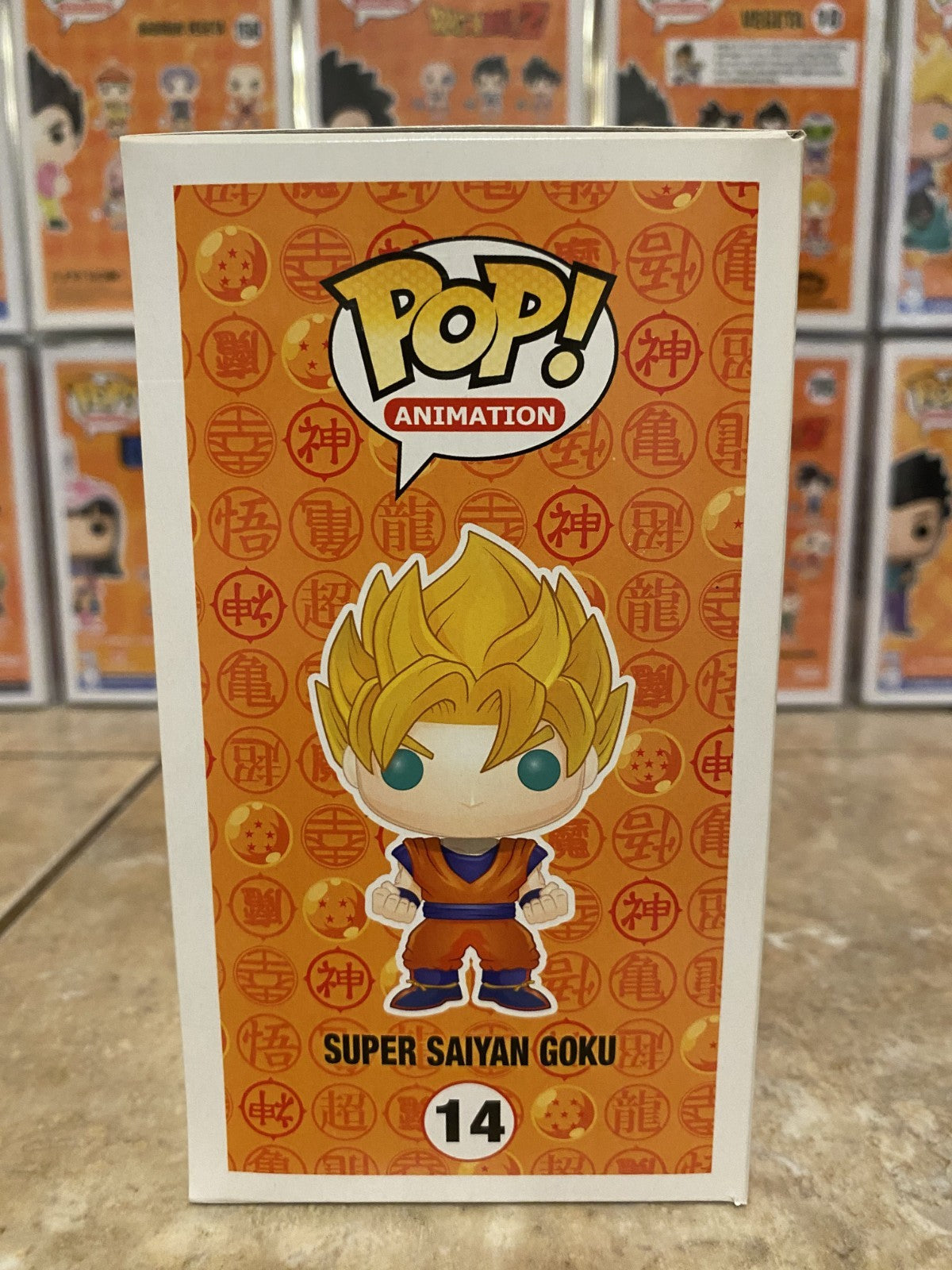 Funko Pop! Dragon Ball Z #14 Super Saiyan Goku w Protector