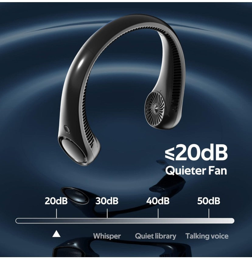 Portable Neck Fan Hands Free Wearable Fan For Men/Women Outdoor/Indoor