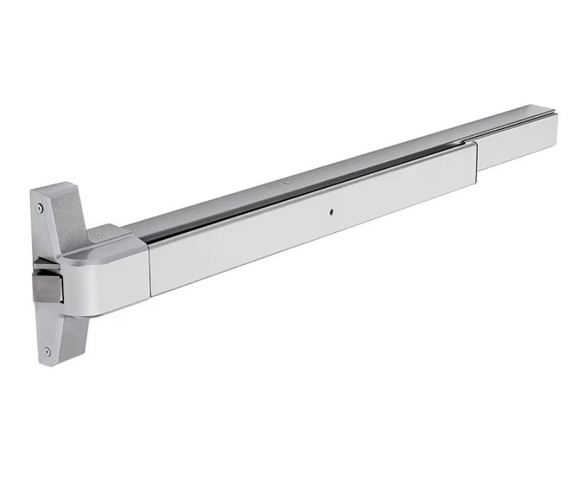 Dynasty Hardware DYN-500P-36-AL-06 Push Bar Panic Exit Device & Exterior Lever