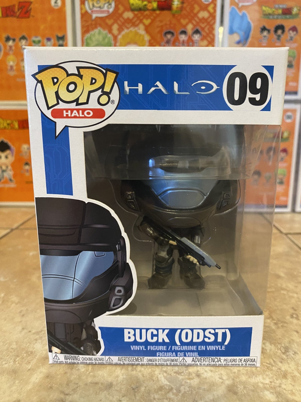 Funko Pop! Vinyl: Halo - #09 Buck (ODST) w Protector