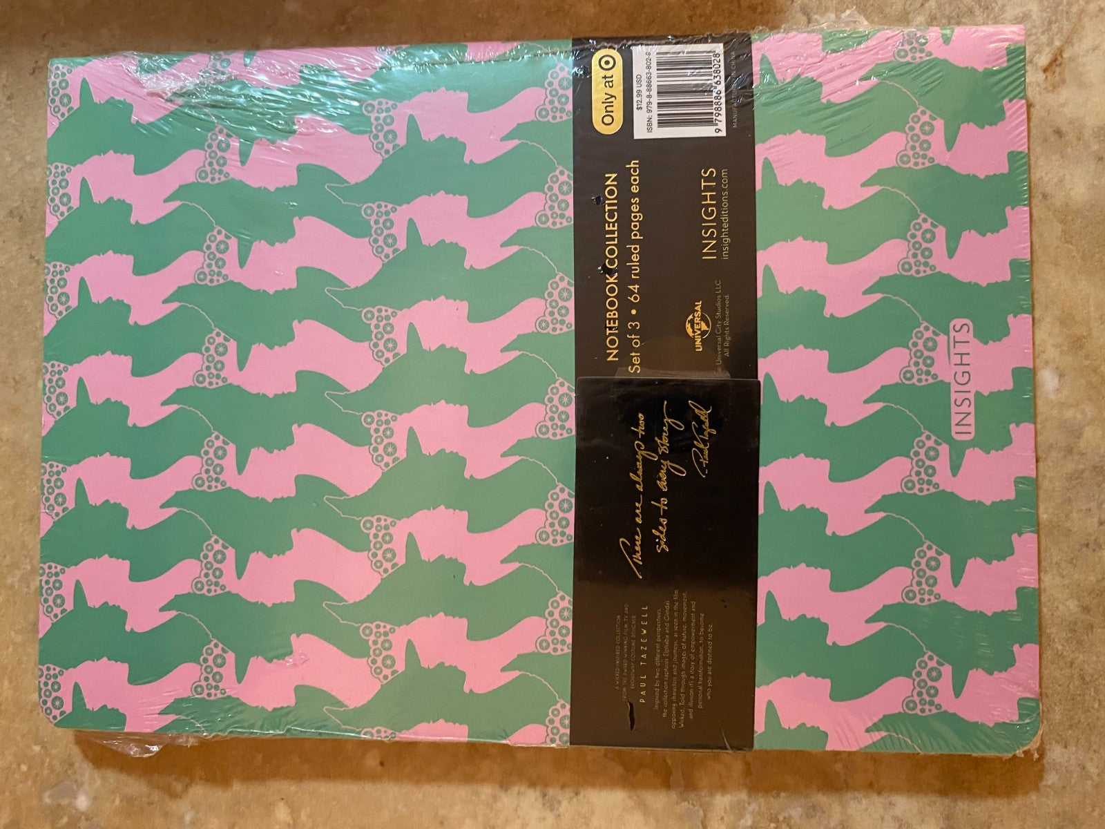 Wicked The Movie Notebook Collection Set Of 3 64 Pages Each Insights SEALED