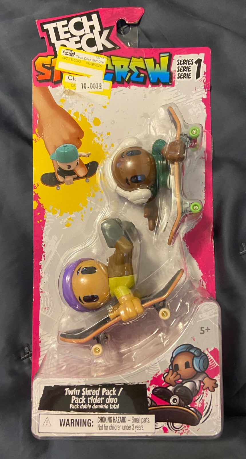 Tech Deck SK8 Crew Series-1 Twin Shred Pack