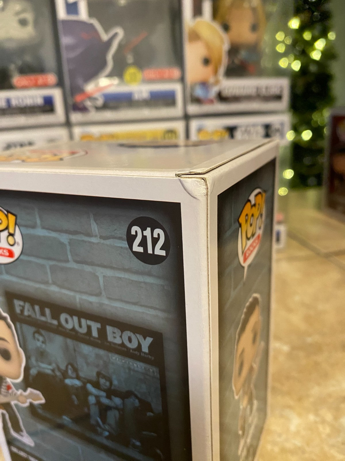 Funko Pop Fall Out Boy - Pete Wentz - Hot Topic Exclusive #212 With Protector