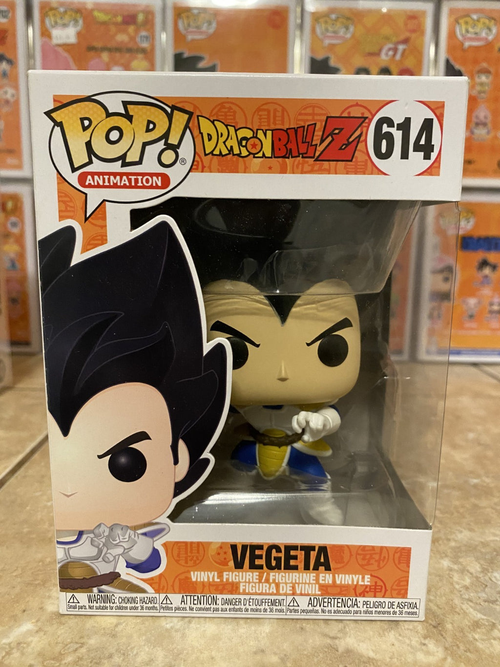 Funko Pop! Animation: Dragon Ball Z #614 Vegeta w Protector
