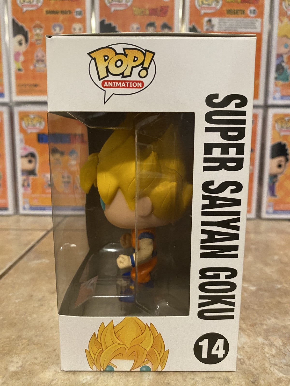 Funko Pop! Dragon Ball Z #14 Super Saiyan Goku w Protector