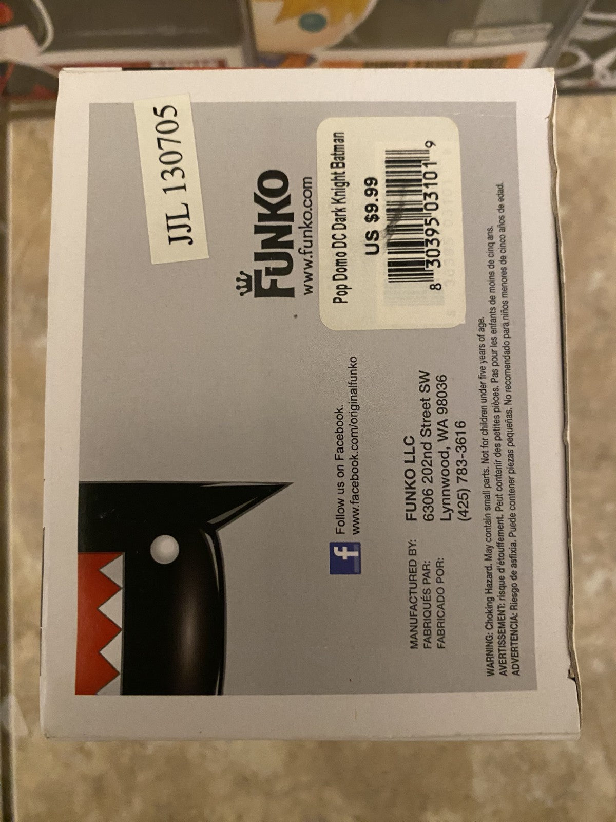 Funko Pop! Vinyl: Domo (as Dark Knight) #24 w/Box Protector