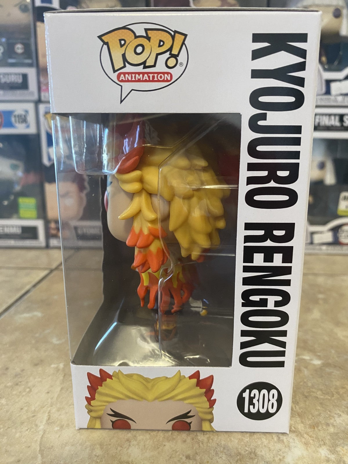 Funko Pop! Demon Slayer #1308 Kyojuro Rengoku w/Box Protector