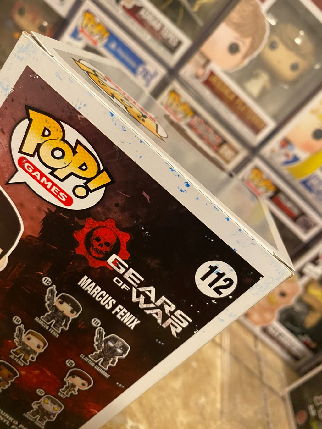 Funko Pop! Gears of War - Marcus Fenix - (Bloody) - San Diego Comic Exclusive