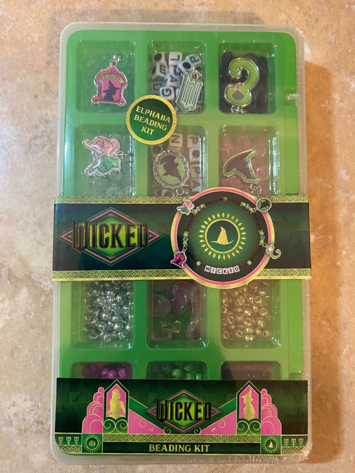 Wicked DIY Elphaba Beading Braclet/Necklace Kit
