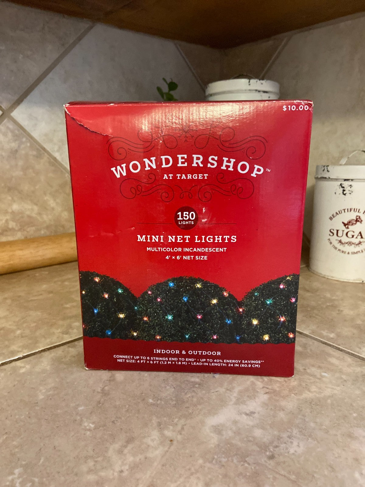 Wonder Shop  Multicolor Net Lights 4x6