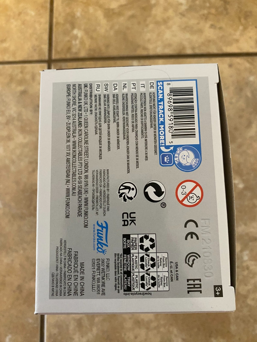 Funko Pop! Michael Jordan #126 Upper Deck Bait Exclusive w Protector