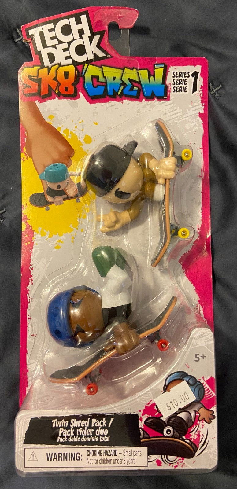 Tech Deck SK8 Crew Series-1 Twin Shred Pack