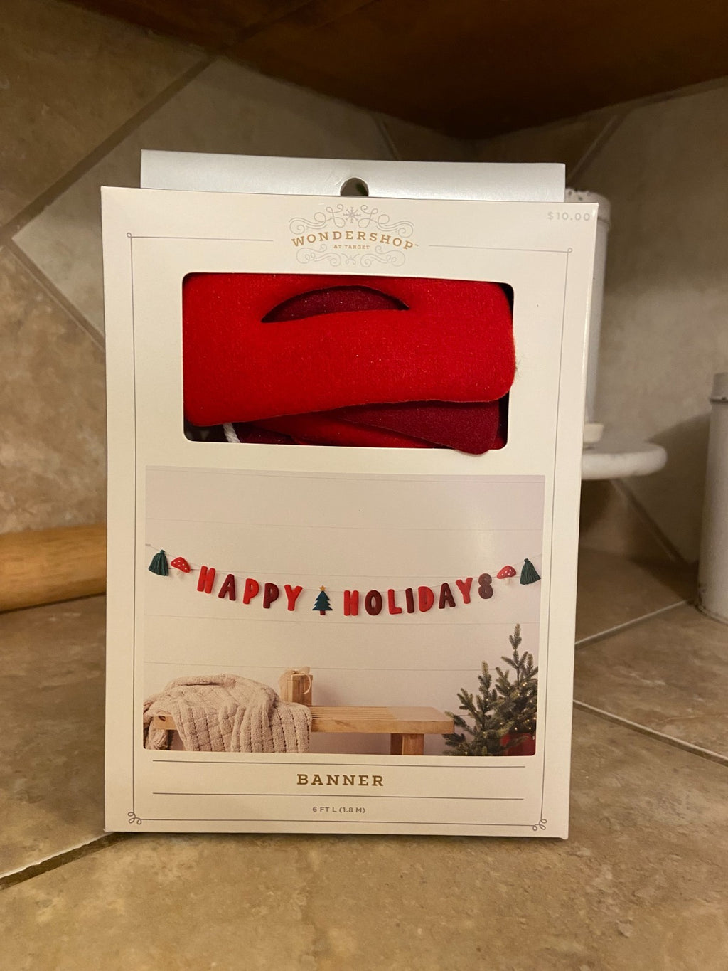 Target Wondershop  Banner (Happy Holidays)