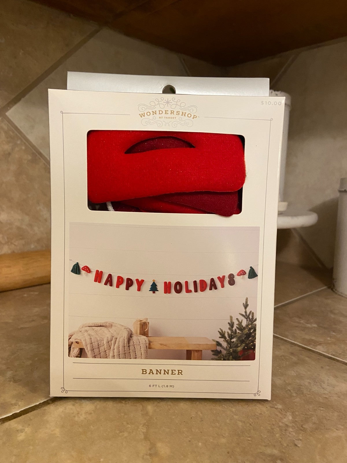 Target Wondershop  Banner (Happy Holidays)