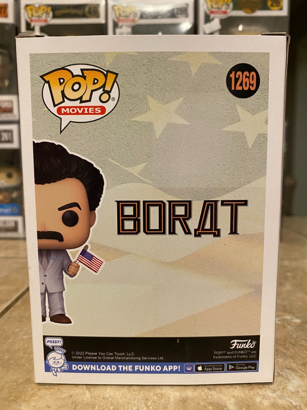 Funko Pop! Borat 1269 - 2022 NYCC/ Toy Tokyo Exclusive