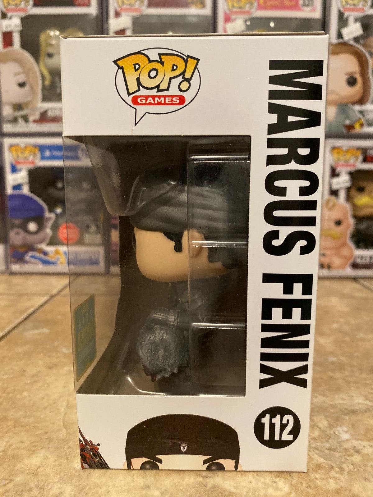 Funko Pop! Gears of War - Marcus Fenix - (Bloody) - San Diego Comic Exclusive