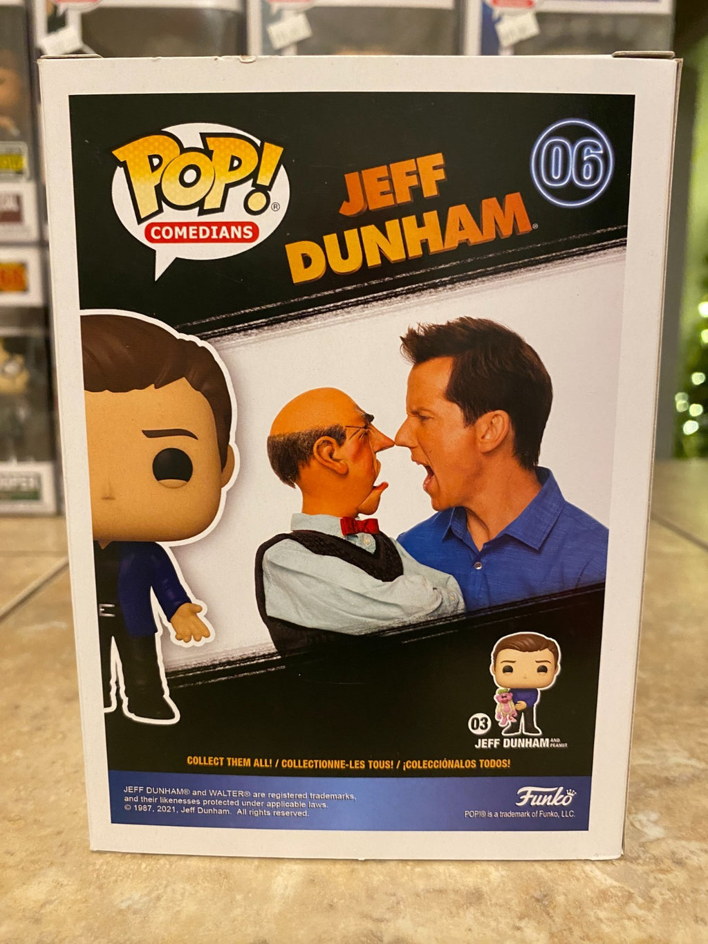 Funko Pop! Vinyl: Jeff Dunham and Walter - I Keel You Inc. (Iky) (Exclusive) #6