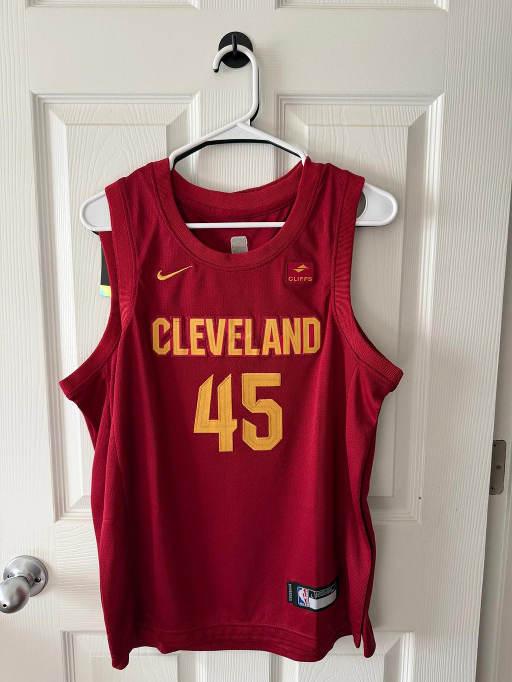 Cleveland Cavaliers #45 Donavan Mitchell (Stitched/Youth) Jersey