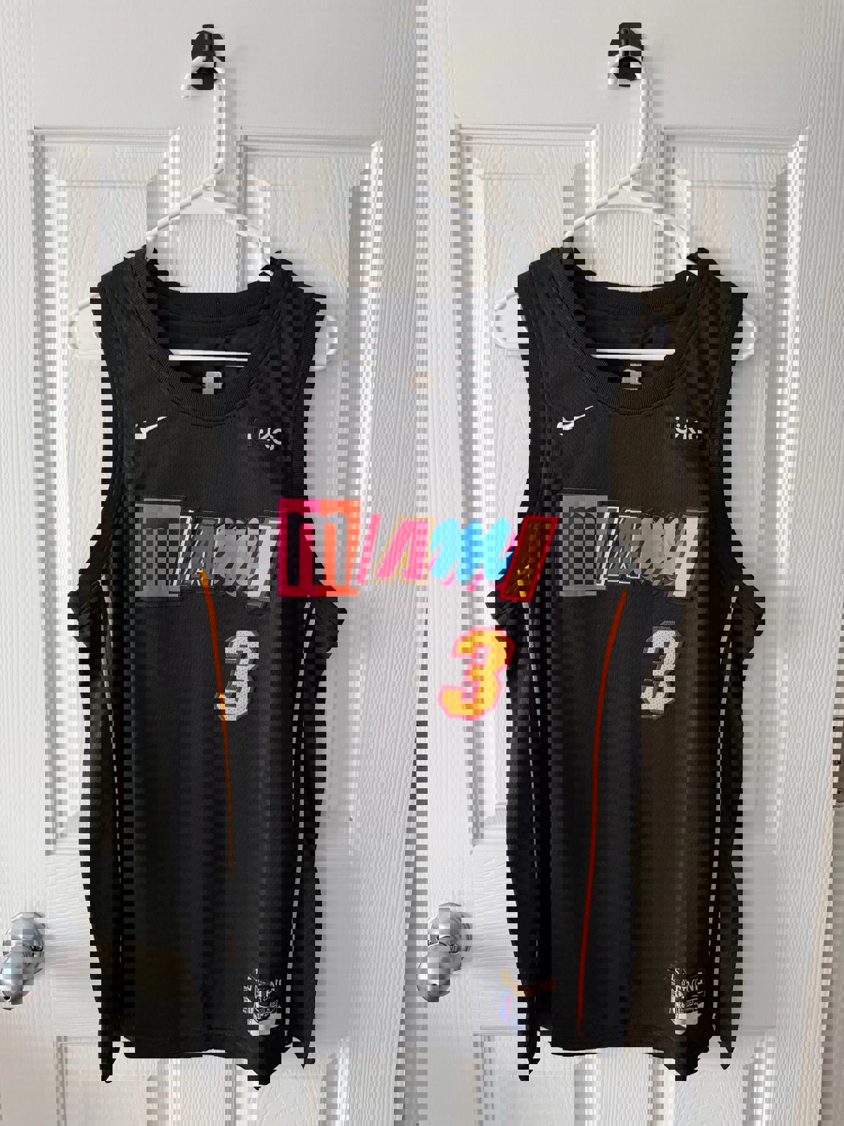 Miami Heat #3 Dewayne Wade (Stitched/XL Youth) Jersey