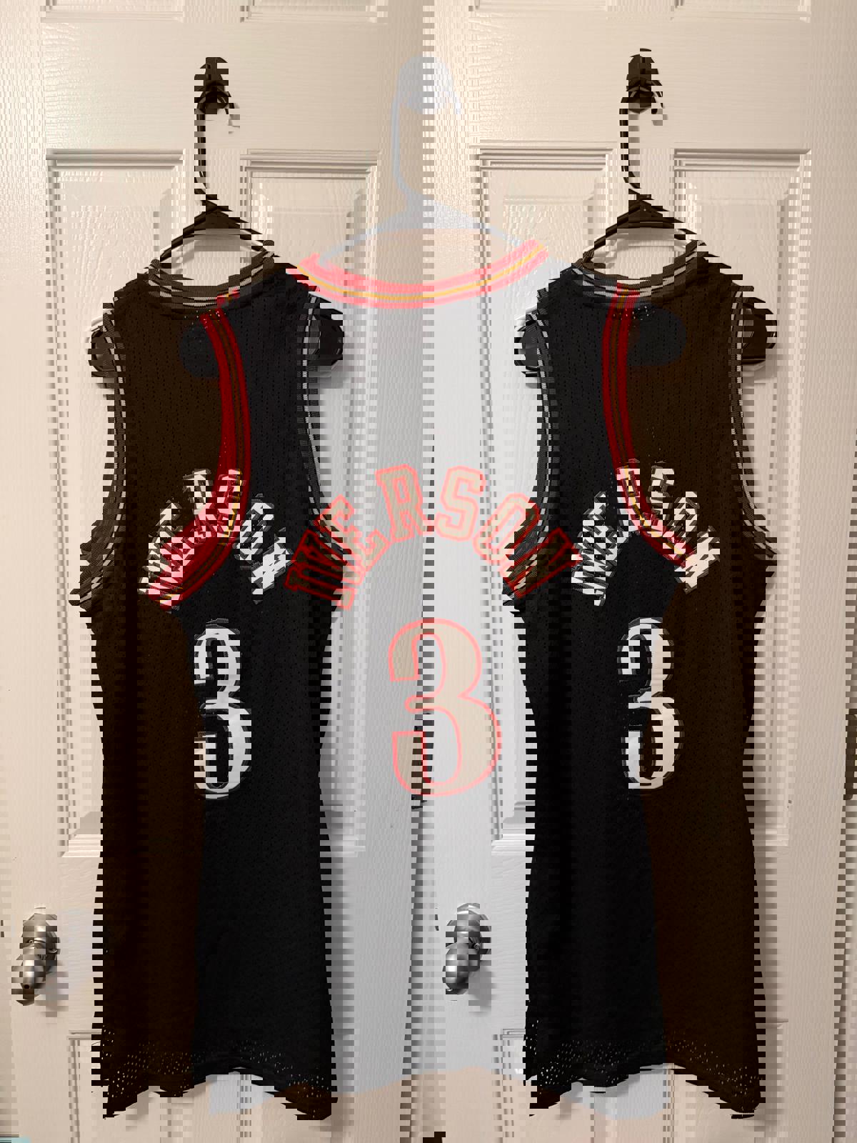 Vintage Philadelphia 76ers #3 Allen Iverson (Stitched/Youth) Jersey