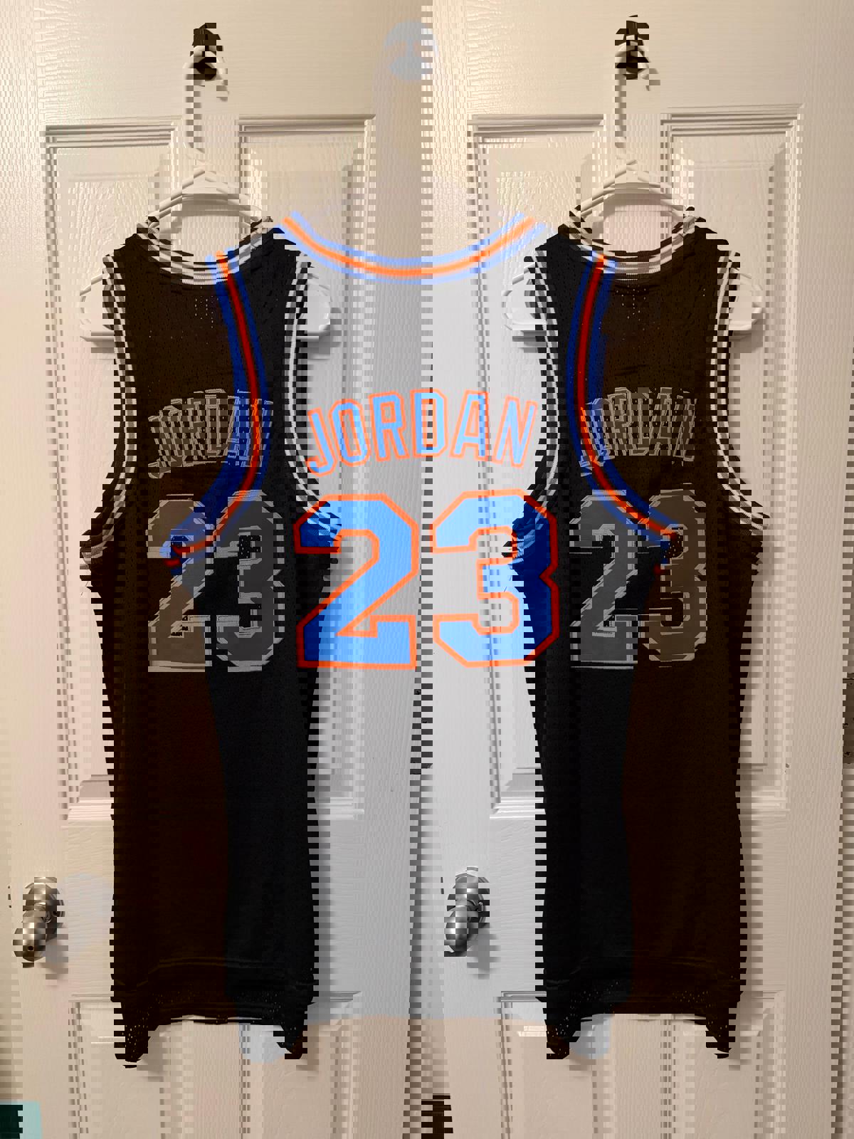 Vintage Tune Squad #23 Michael Jordan (Stitched/Youth) Jersey