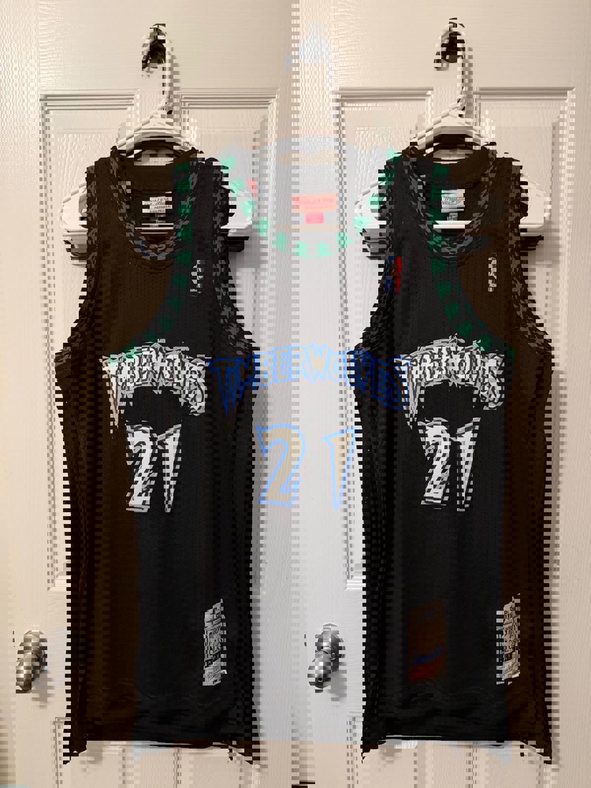 Vintage Minnesota Timberwolves #21 Kevin Garnett (Stitched/Youth) Jersey