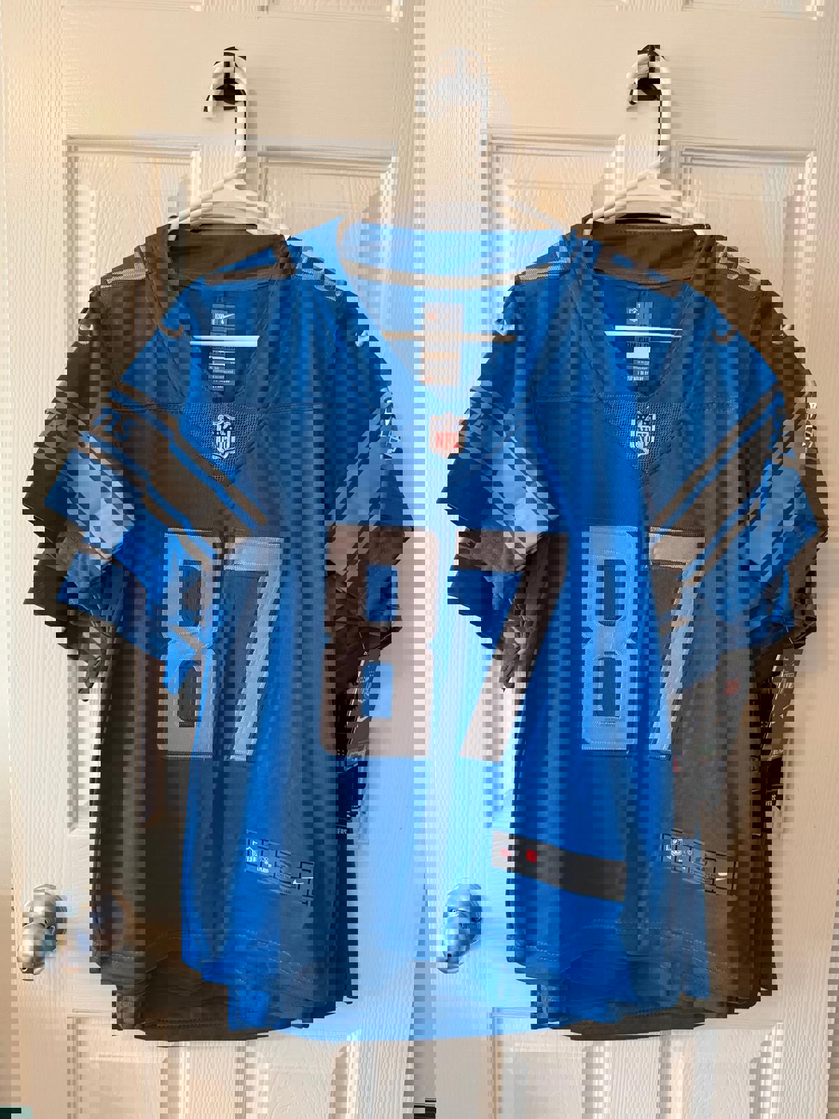 Detroit Lions #87 Sam LaPorta (Stitched/Youth) Jersey