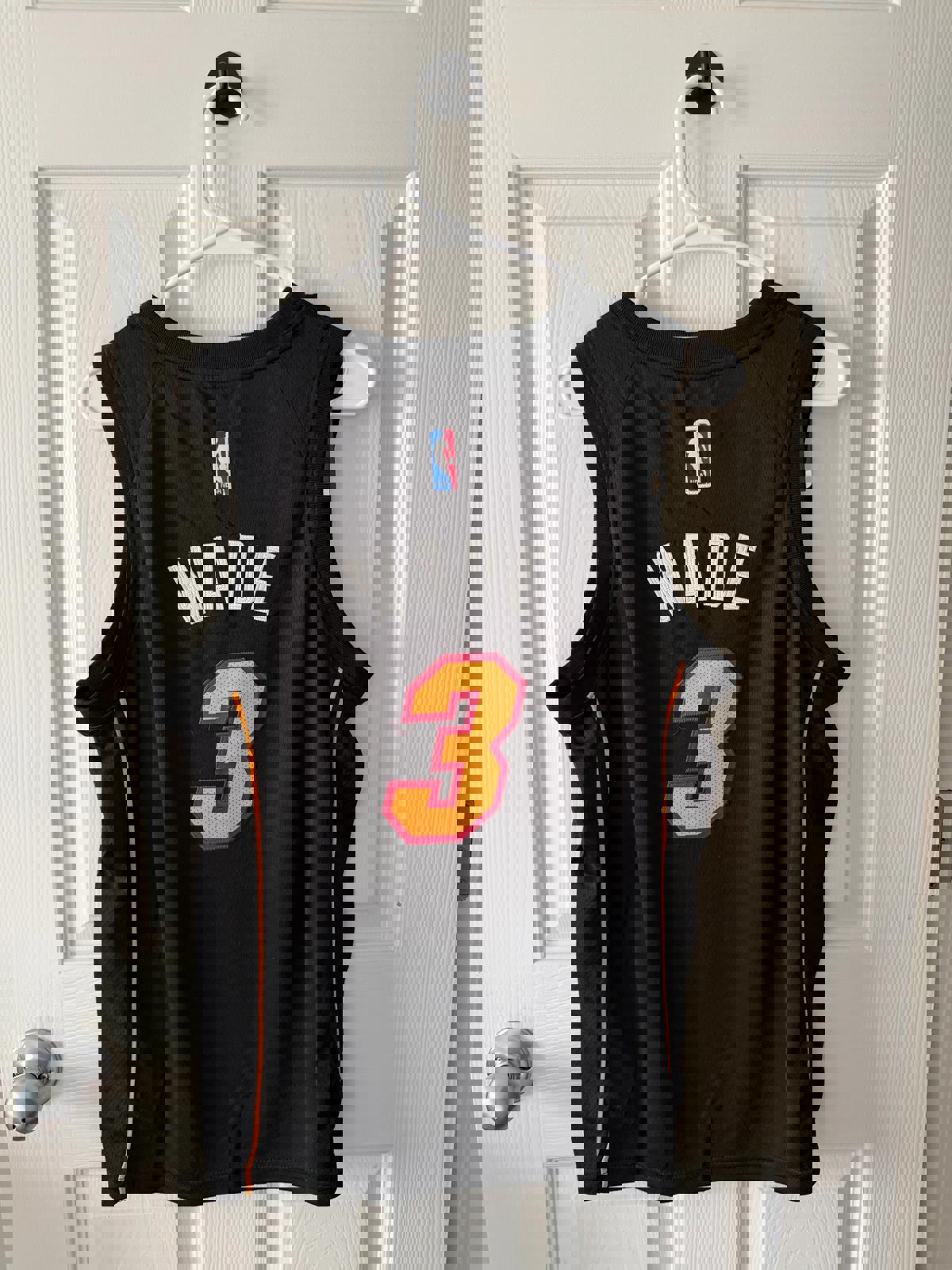 Miami Heat #3 Dewayne Wade (Stitched/XL Youth) Jersey