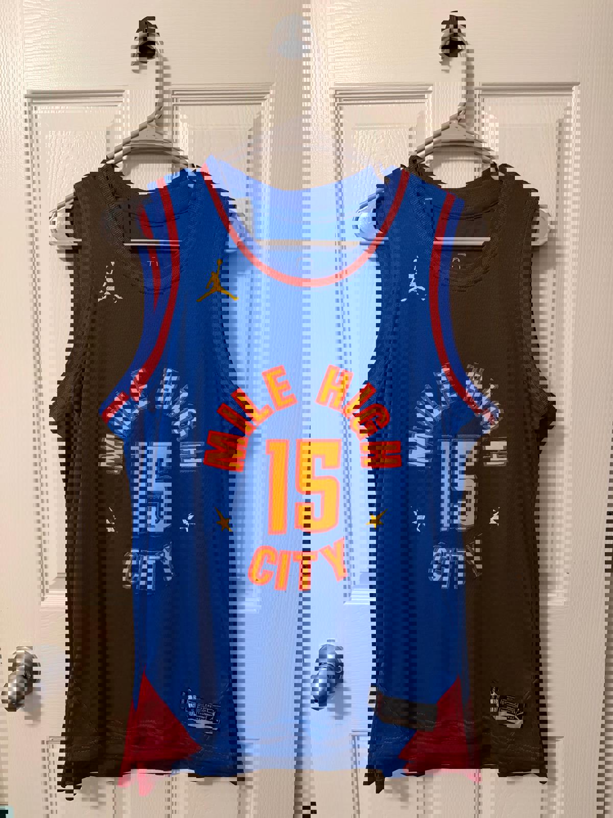 Denver Nuggets #15 Nikola Jokic (Stitched/Youth) Jersey