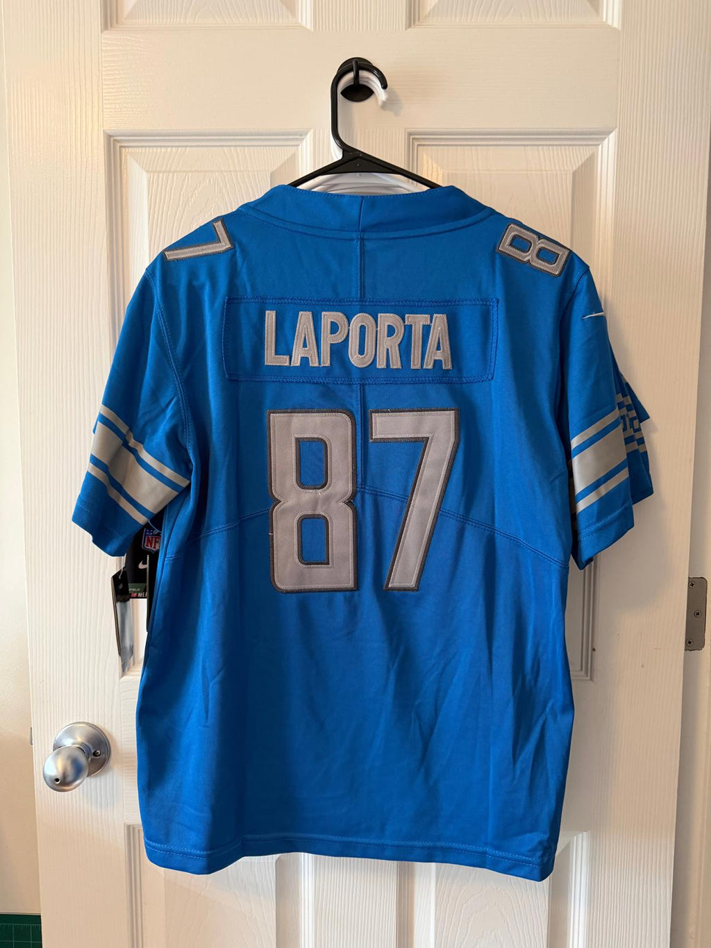 Detroit Lions #87 Sam LaPorta (Stitched/Youth) Jersey