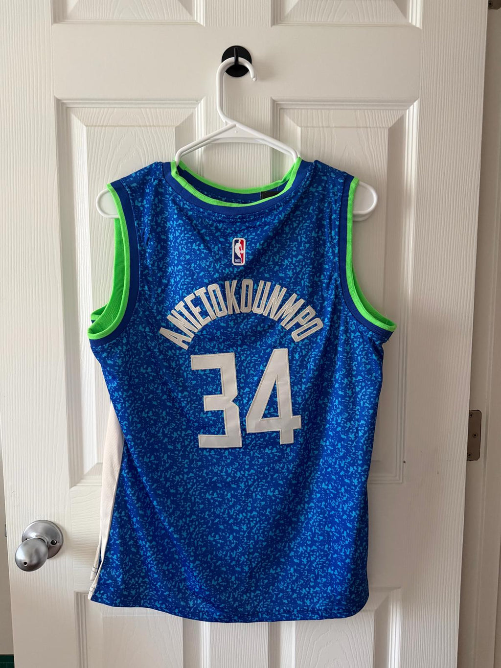 Milwaukee Bucks #34 Giannis Antetokounmpo (Stitched/Youth) Jersey