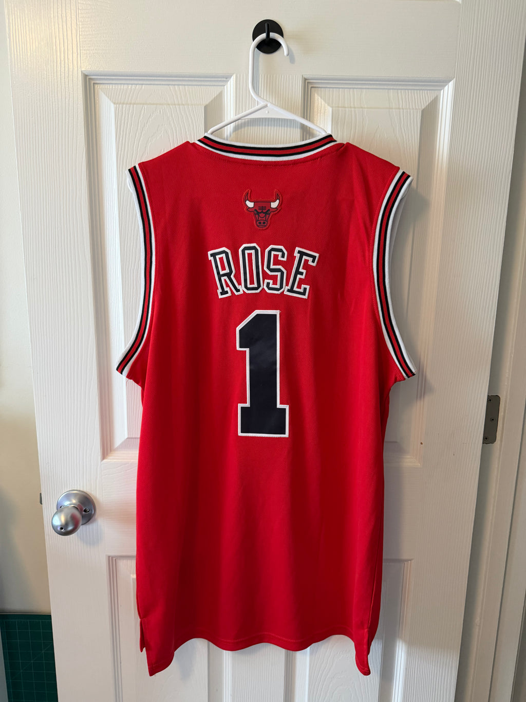 Vintage Chicago Bulls #1 Derrick Rose (Stitched/Adult) Jersey