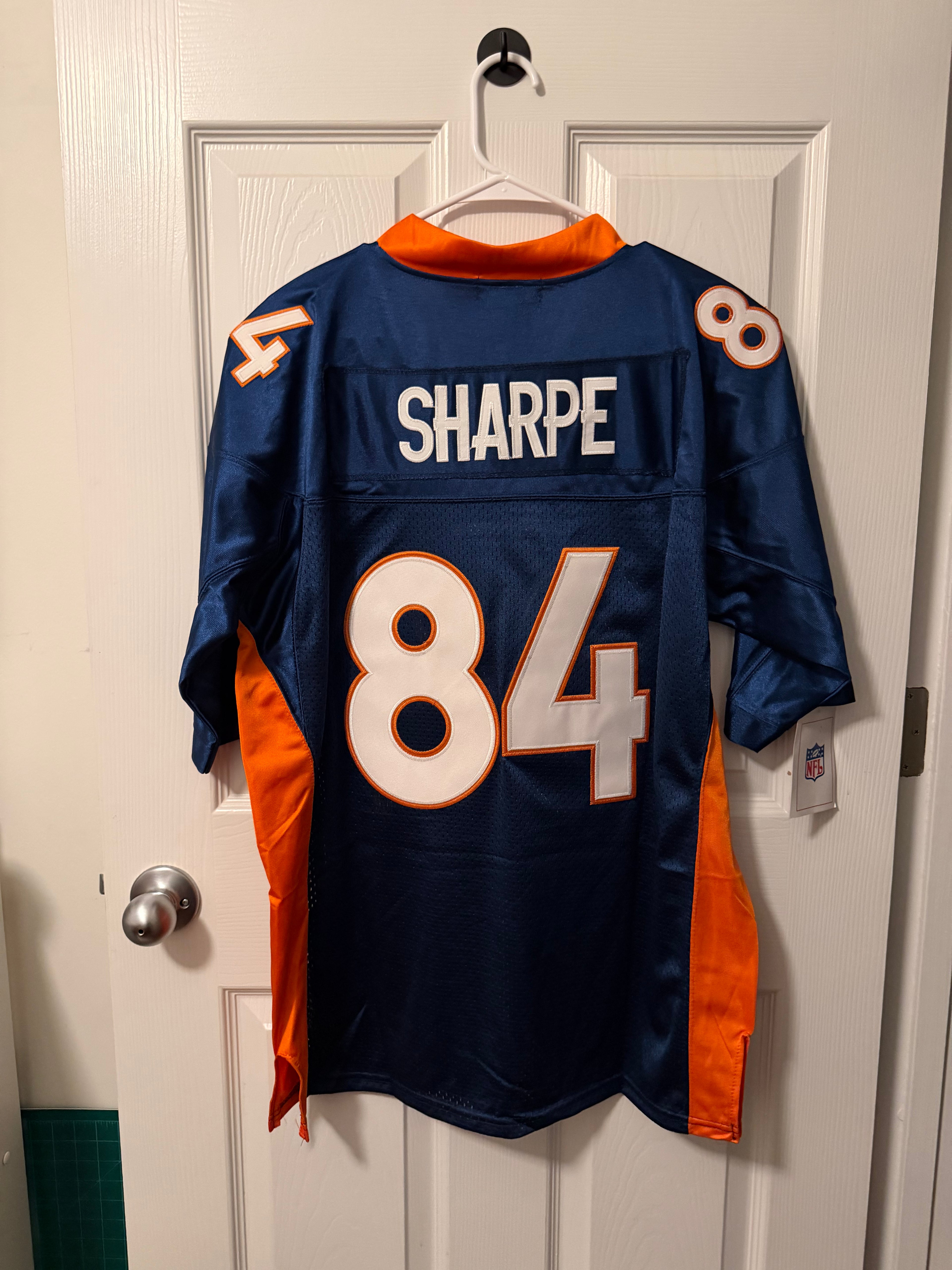 Vintage Denver Broncos #84 Shannon Sharpe (Stitched/Adult Medium) Jersey