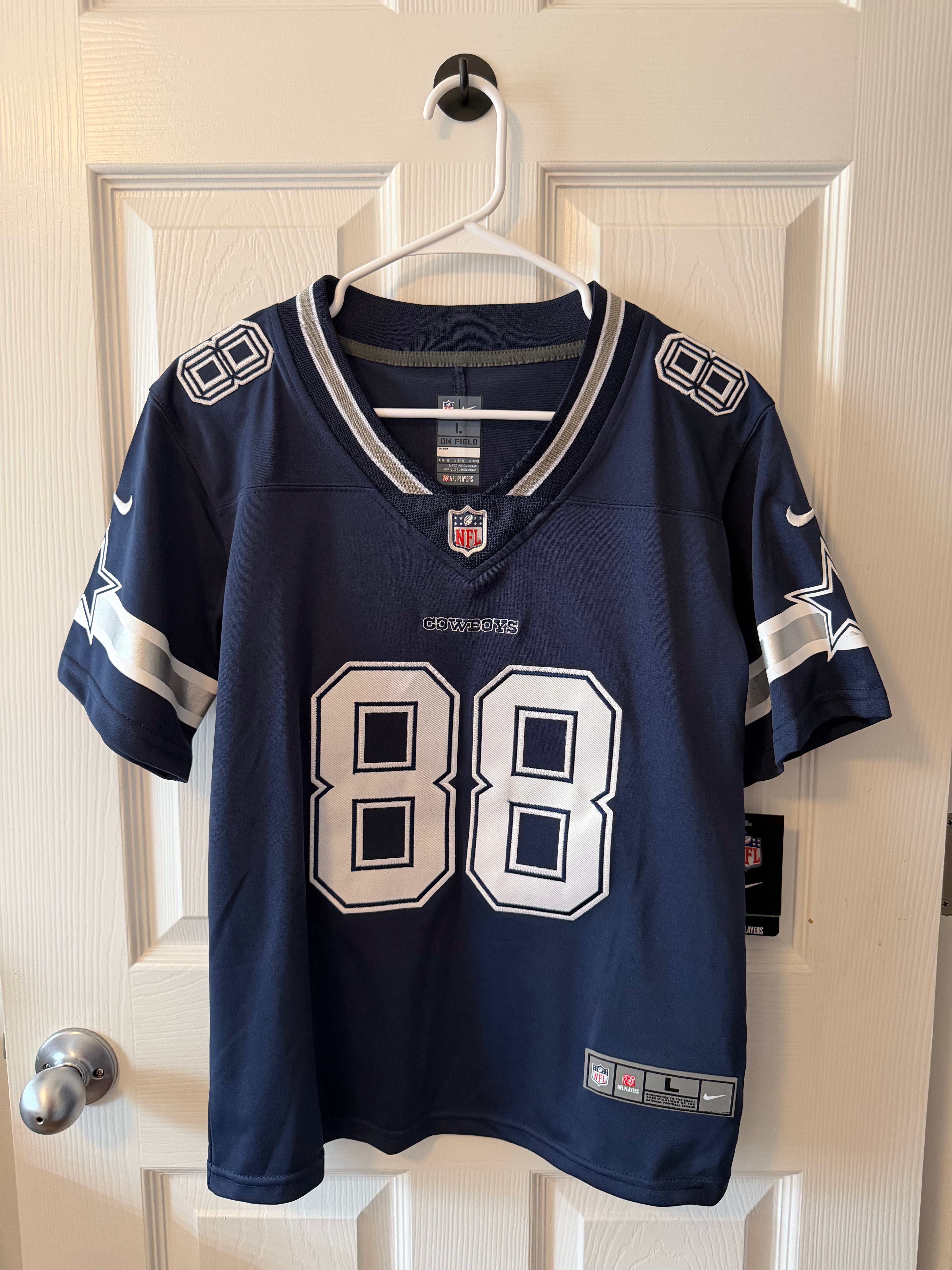 Dallas Cowboy #88 CeeDee Lamb (Stitched/Large Youth) Jersey