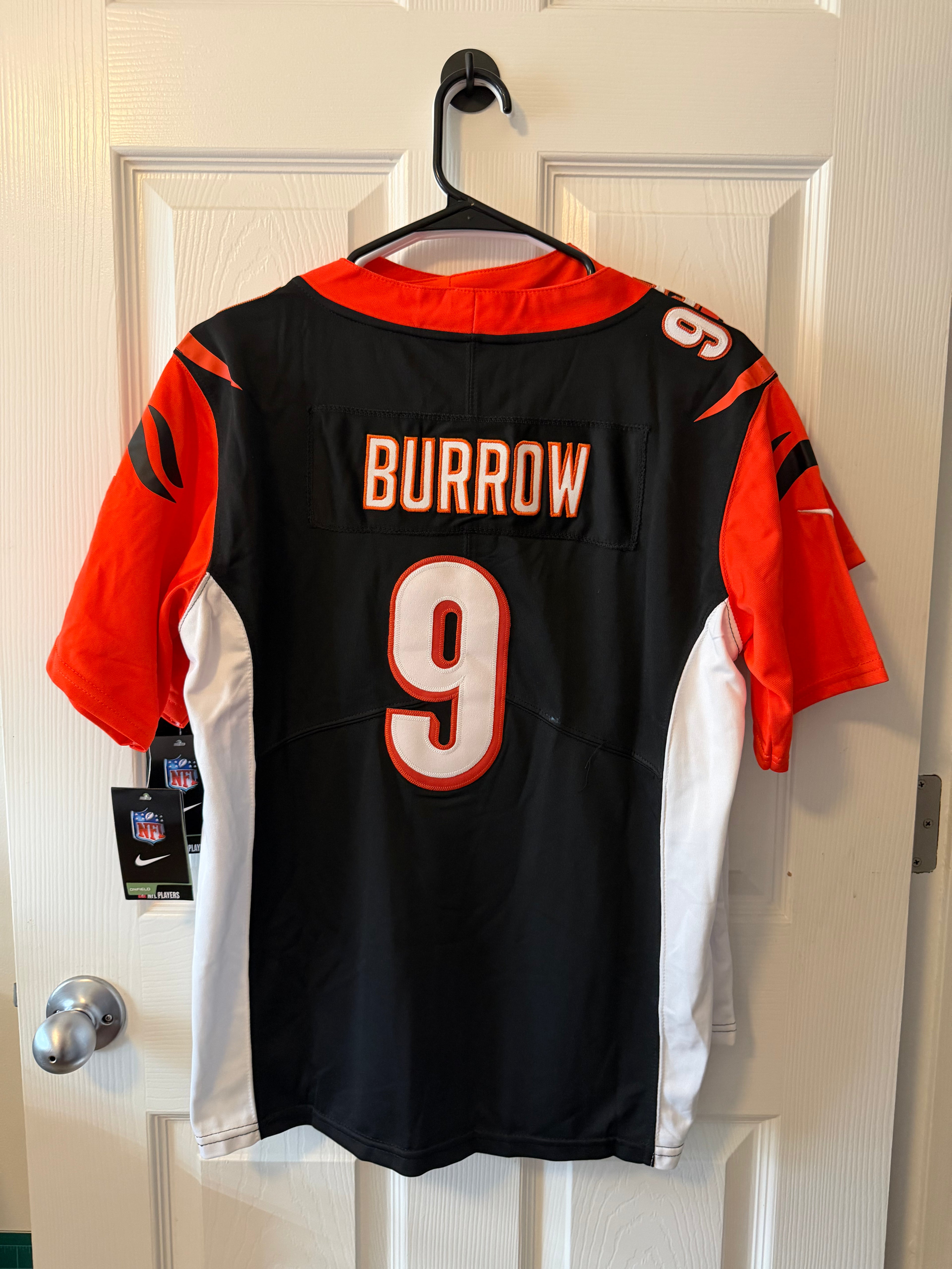 Cincinnati Bengals #9 Joe Burrow (Stitched/Youth) Jersey