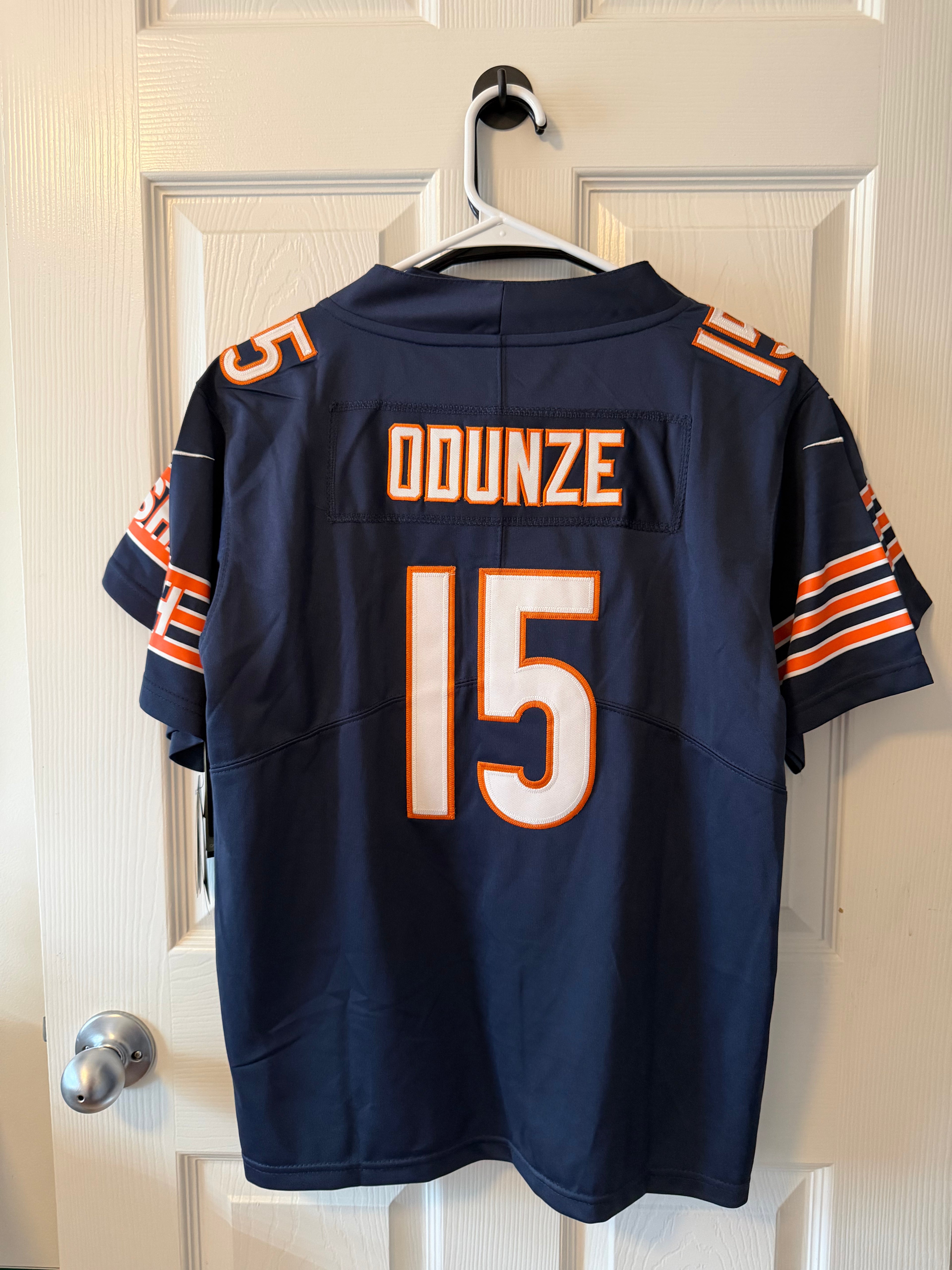 Chicago Bears #15 Rome Odunze (Stitched/Youth) Jersey