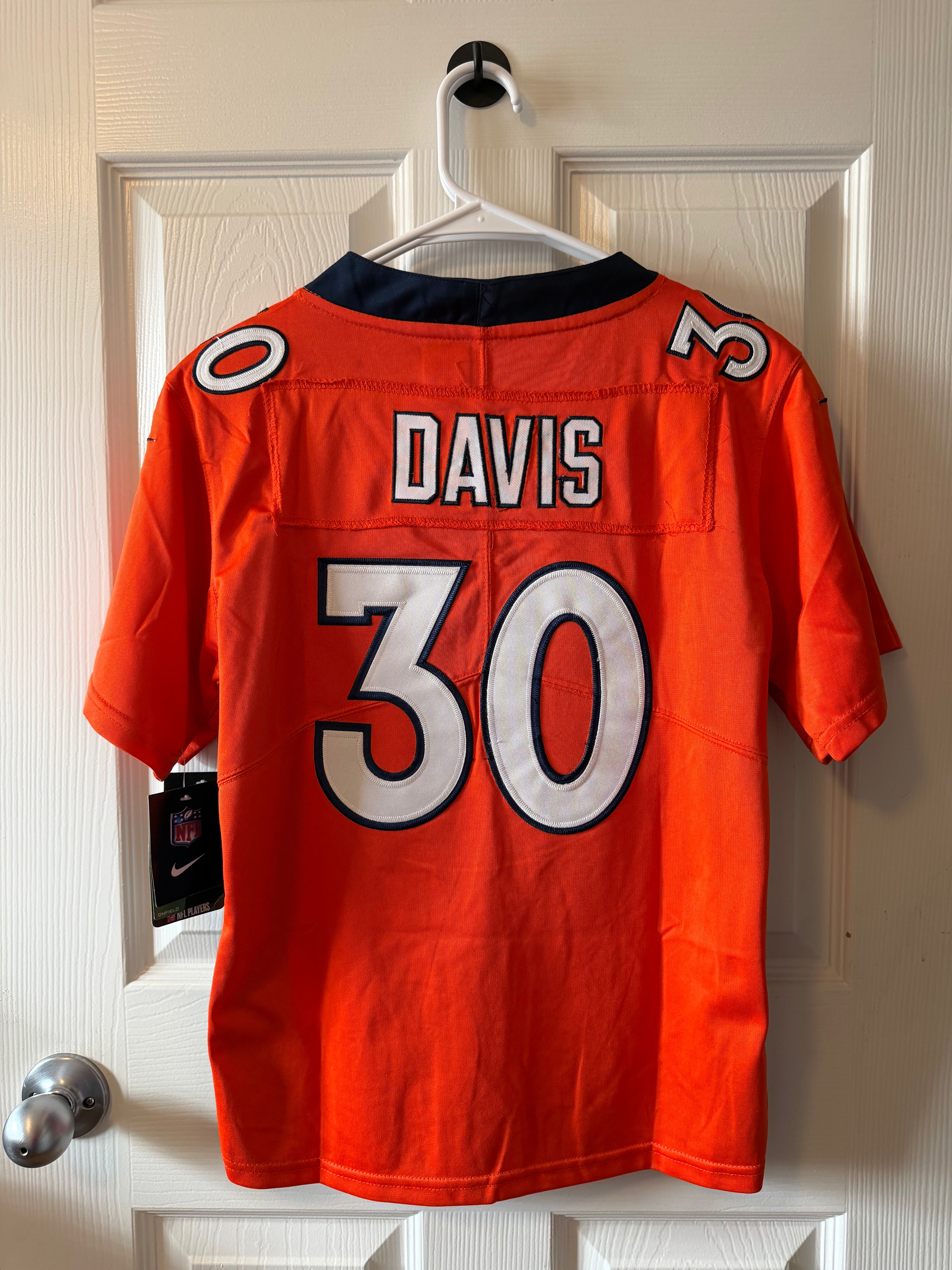 Vintage Denver Broncos #30 Terrell Davis (Stitched/Youth) Jersey