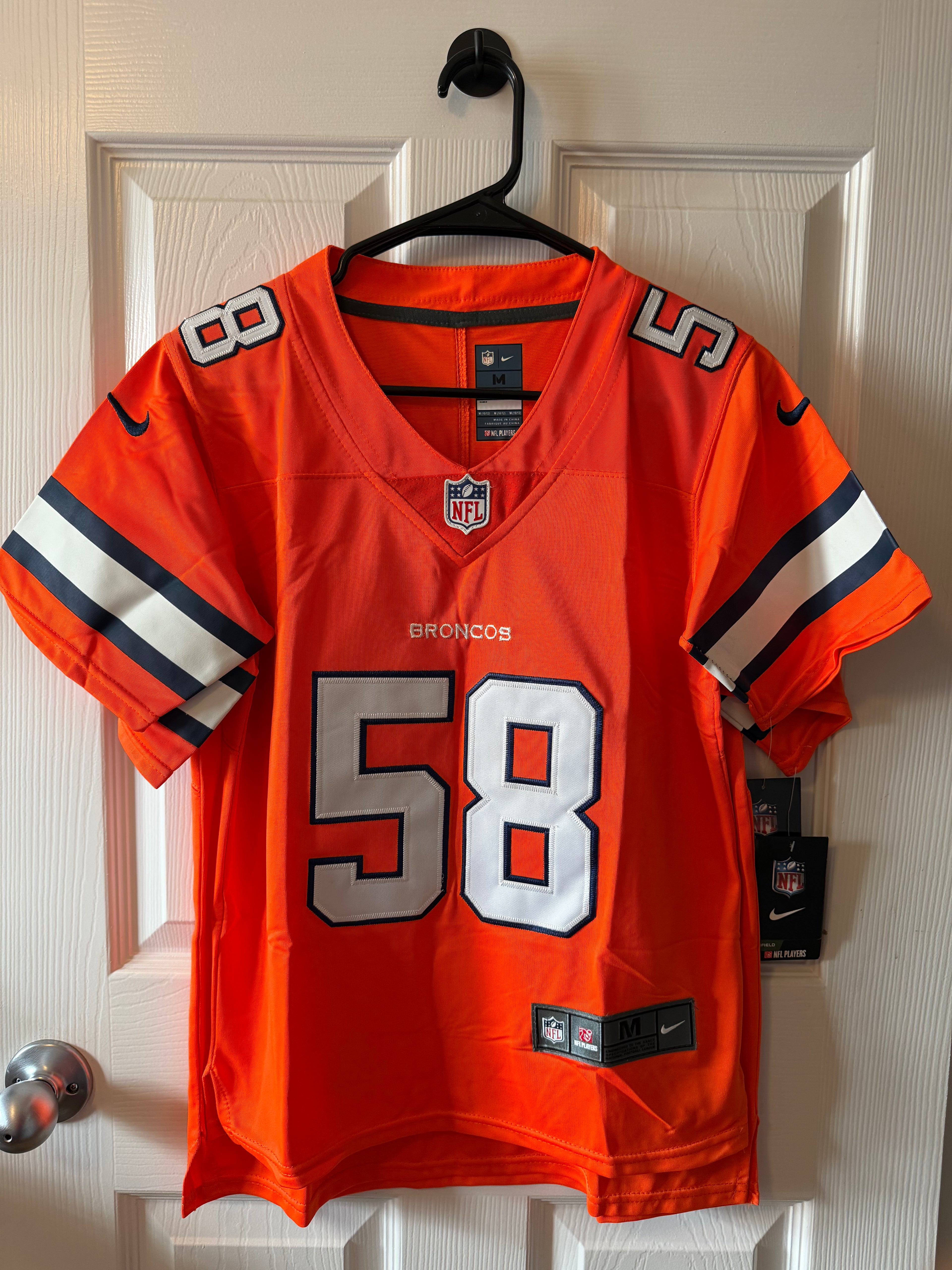 Vintage Denver Broncos #58 Von Miller (Stitched/Youth) Jersey