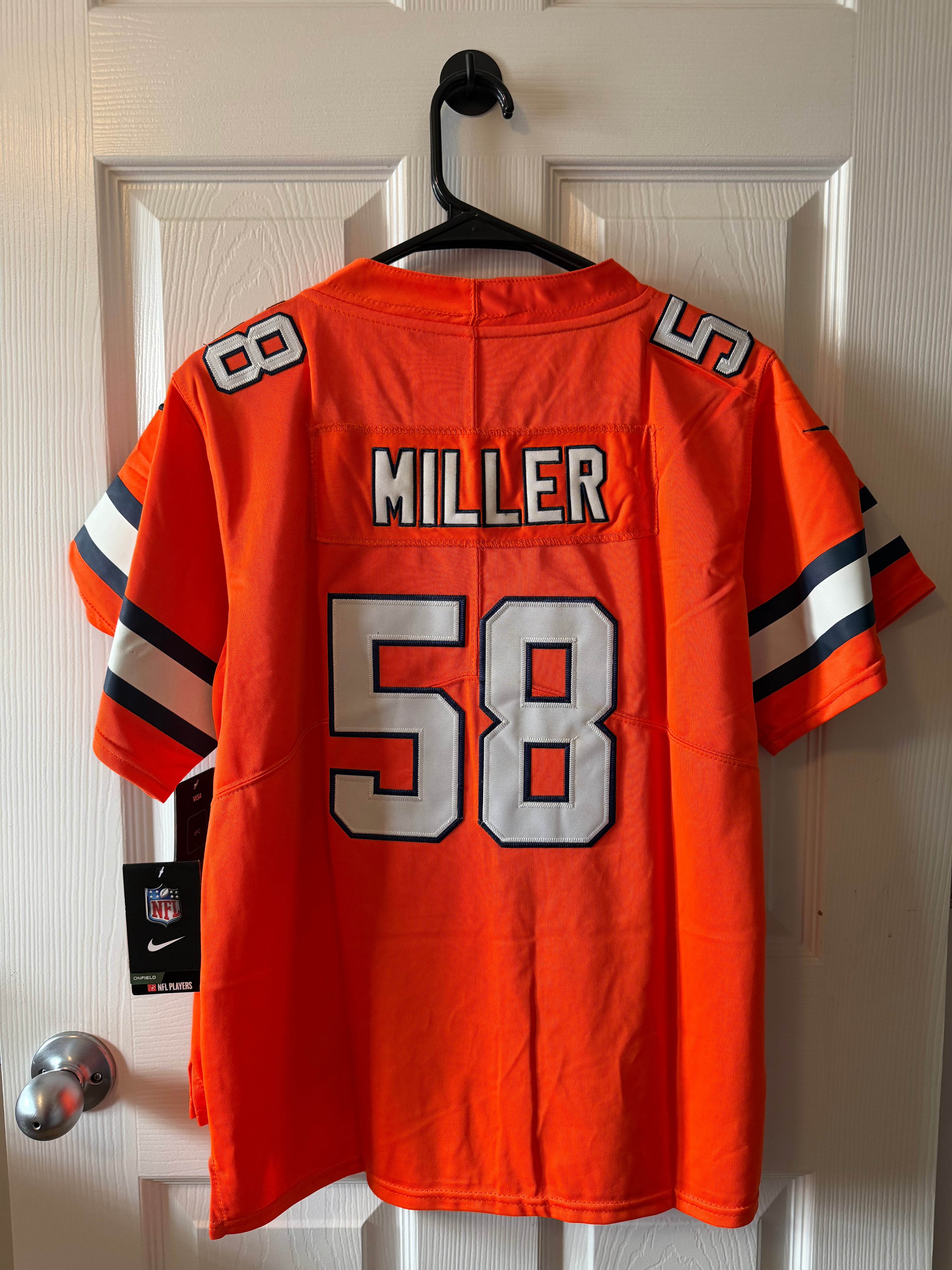 Vintage Denver Broncos #58 Von Miller (Stitched/Youth) Jersey