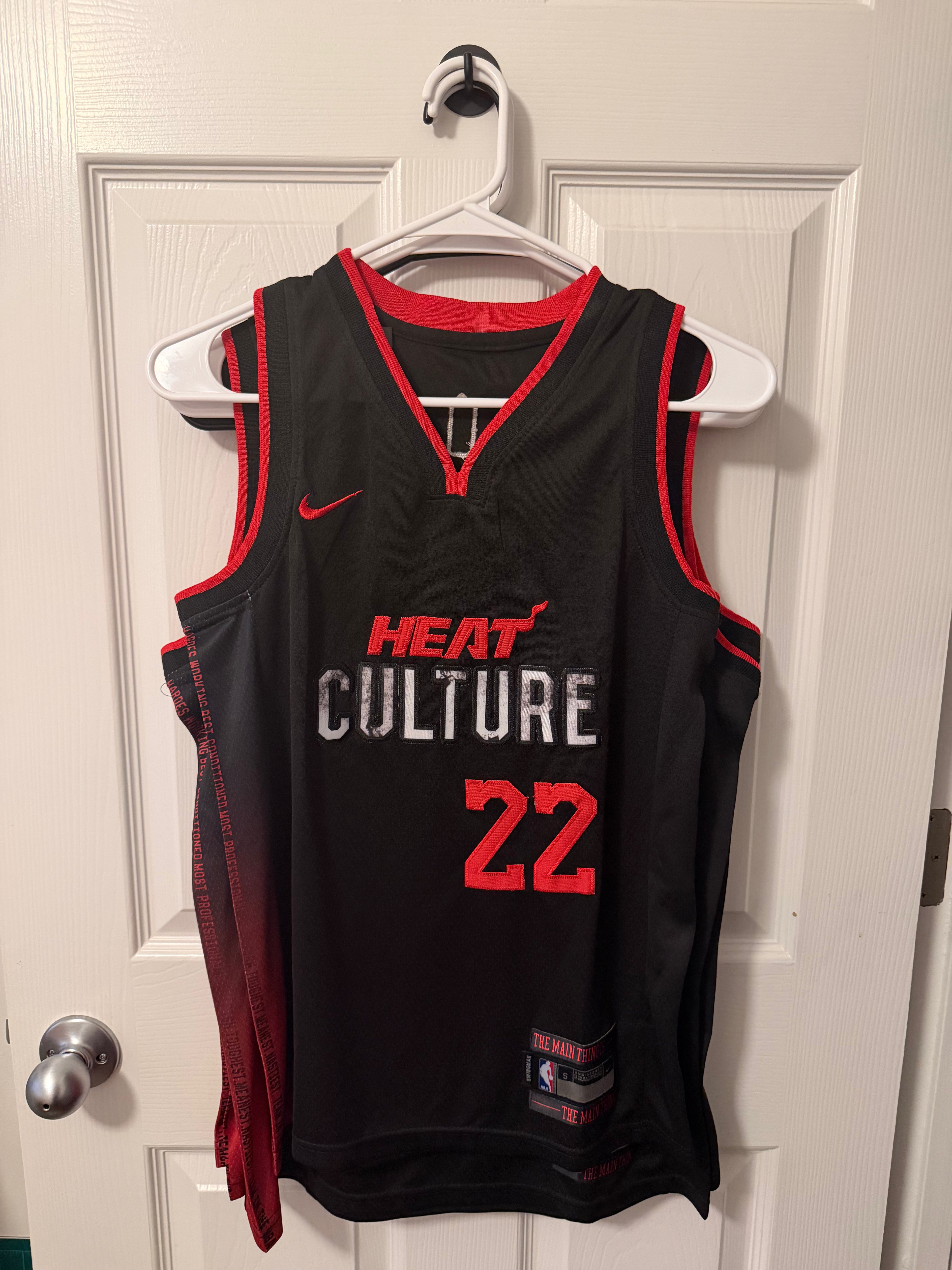 Vintage Miami Heat #22 Jimmy Butler (Stitched/Youth) Jersey