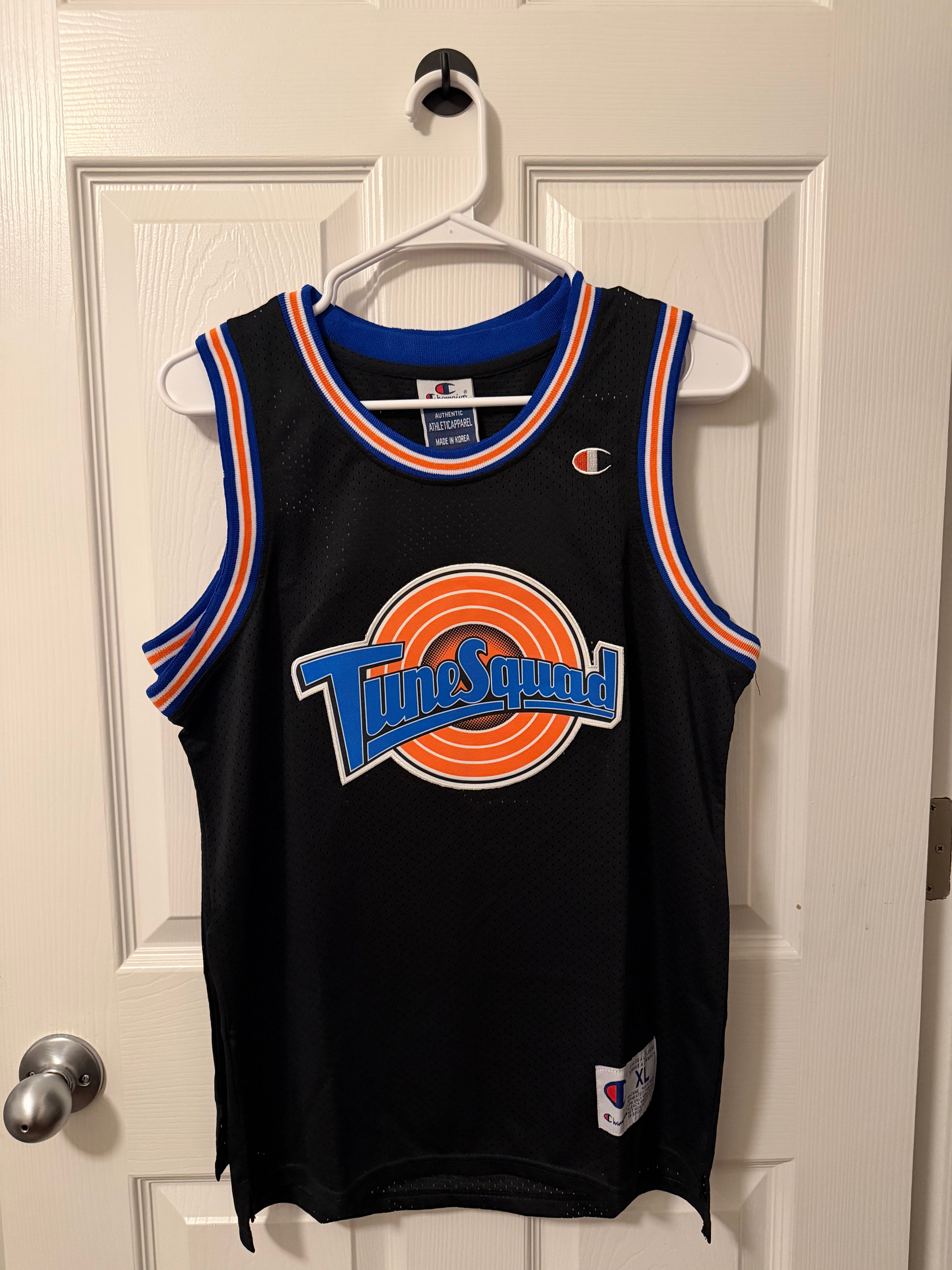 Vintage Tune Squad #23 Michael Jordan (Stitched/Youth) Jersey