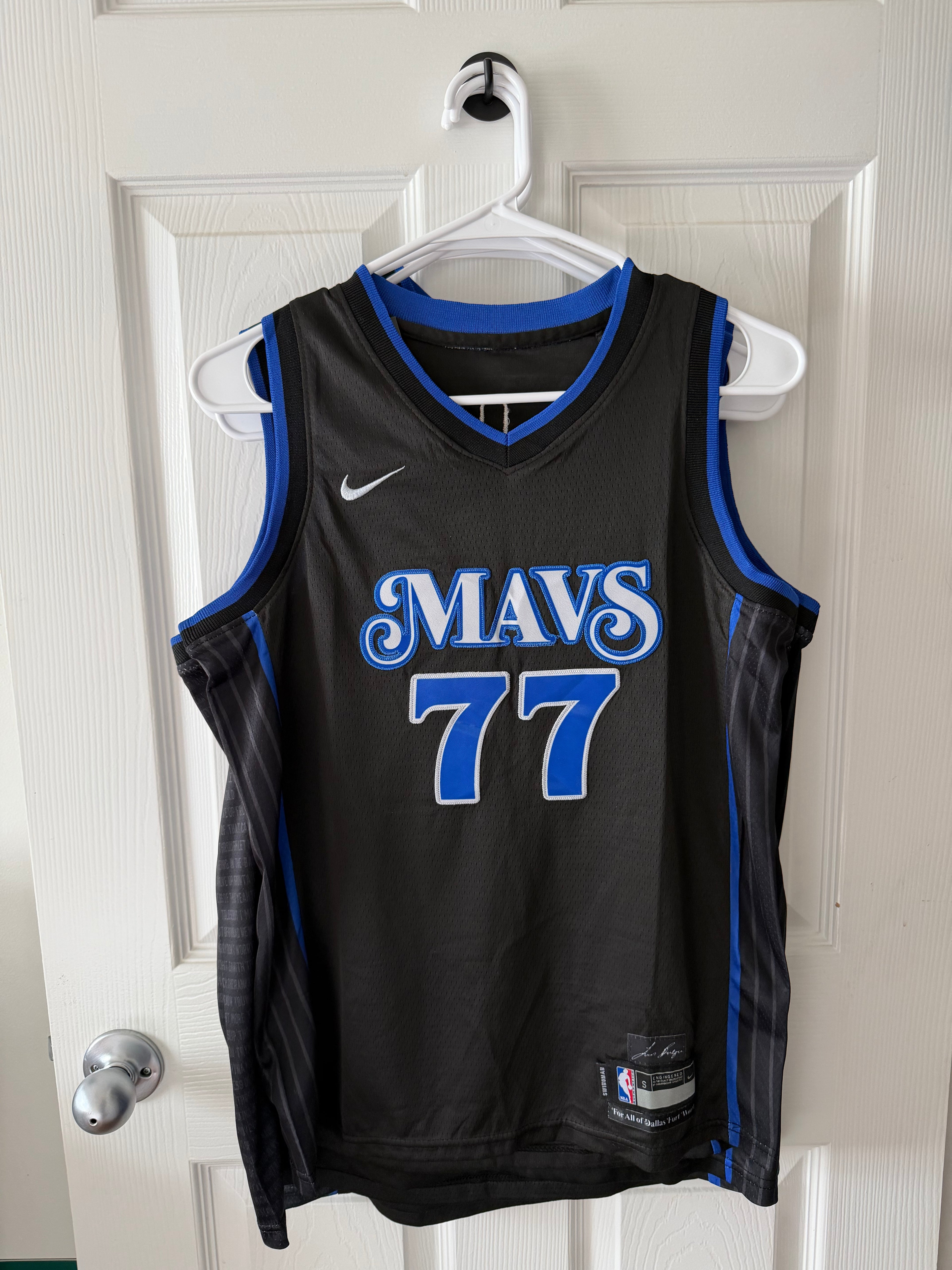 Dallas Mavericks #77 Luka Donic (Stitched/Youth) Jersey