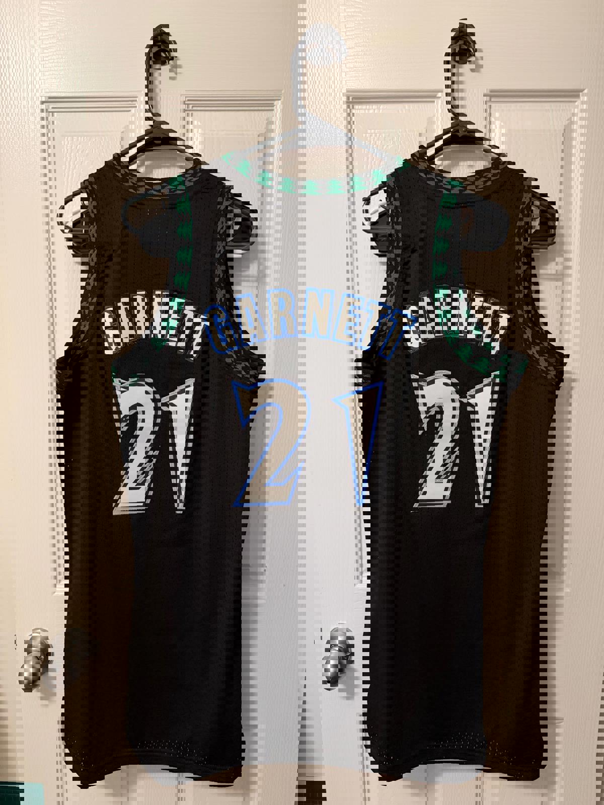 Vintage Minnesota Timberwolves #21 Kevin Garnett (Stitched/Youth) Jersey