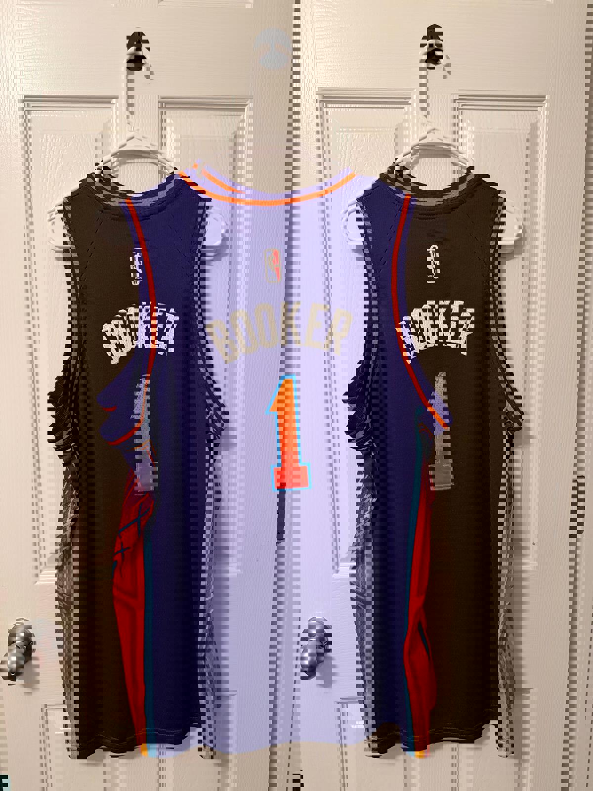 Phoenix Suns #1 Devin Booker (Stitched/Youth) Jersey