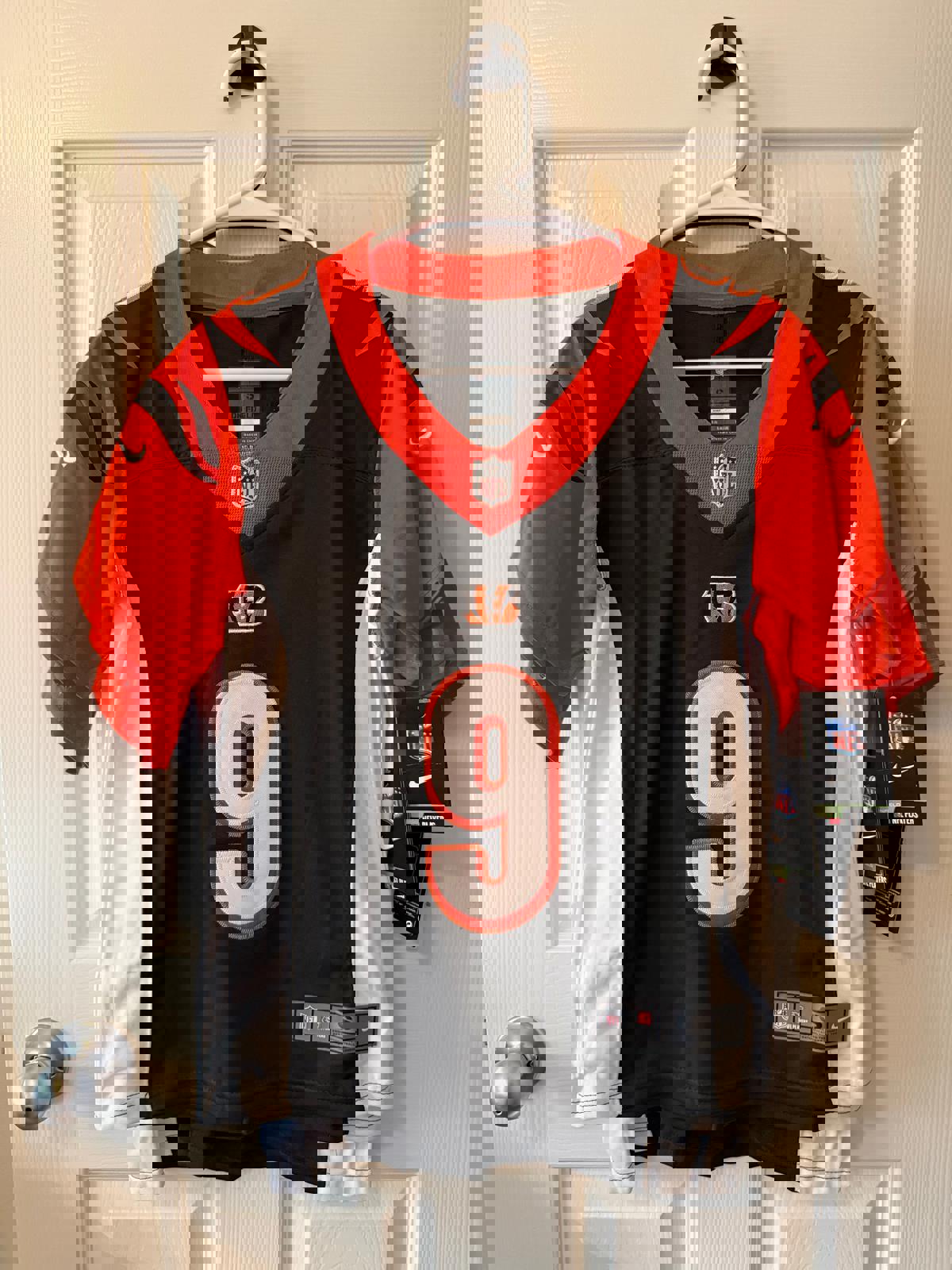 Cincinnati Bengals #9 Joe Burrow (Stitched/Youth) Jersey