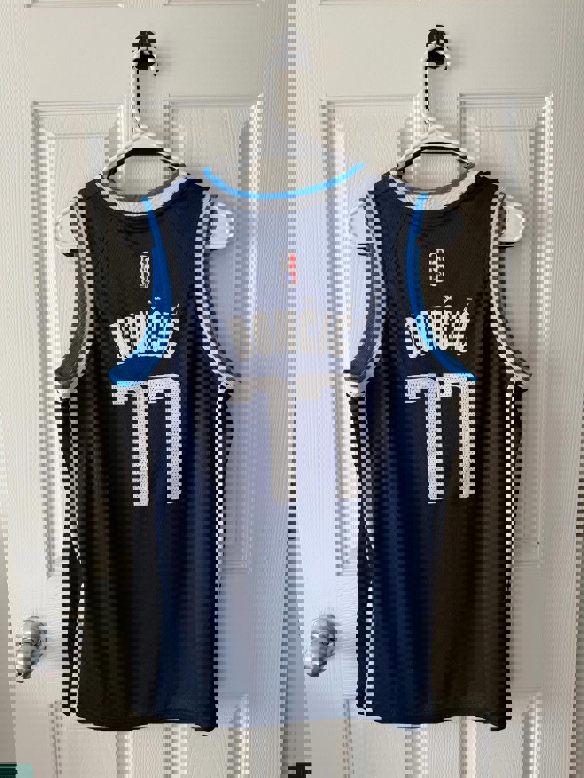 Dallas Mavericks #77 Luka Donic (Stitched/Youth) Jersey