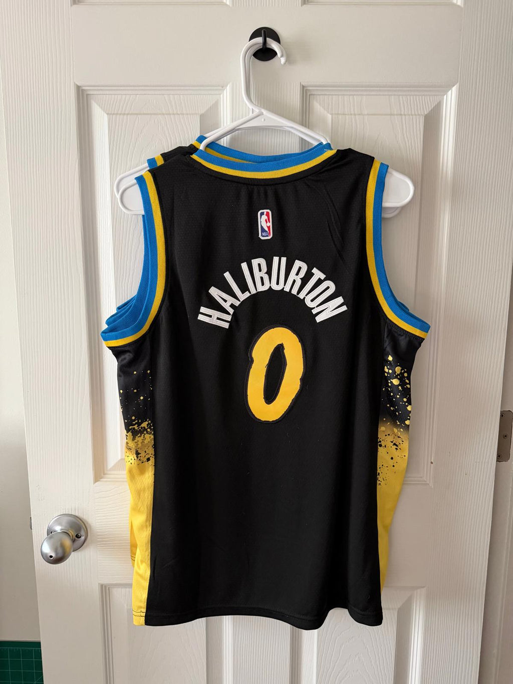 Indiana Pacers #0 Tyrese Haliburton (Stitched/Youth) Jersey
