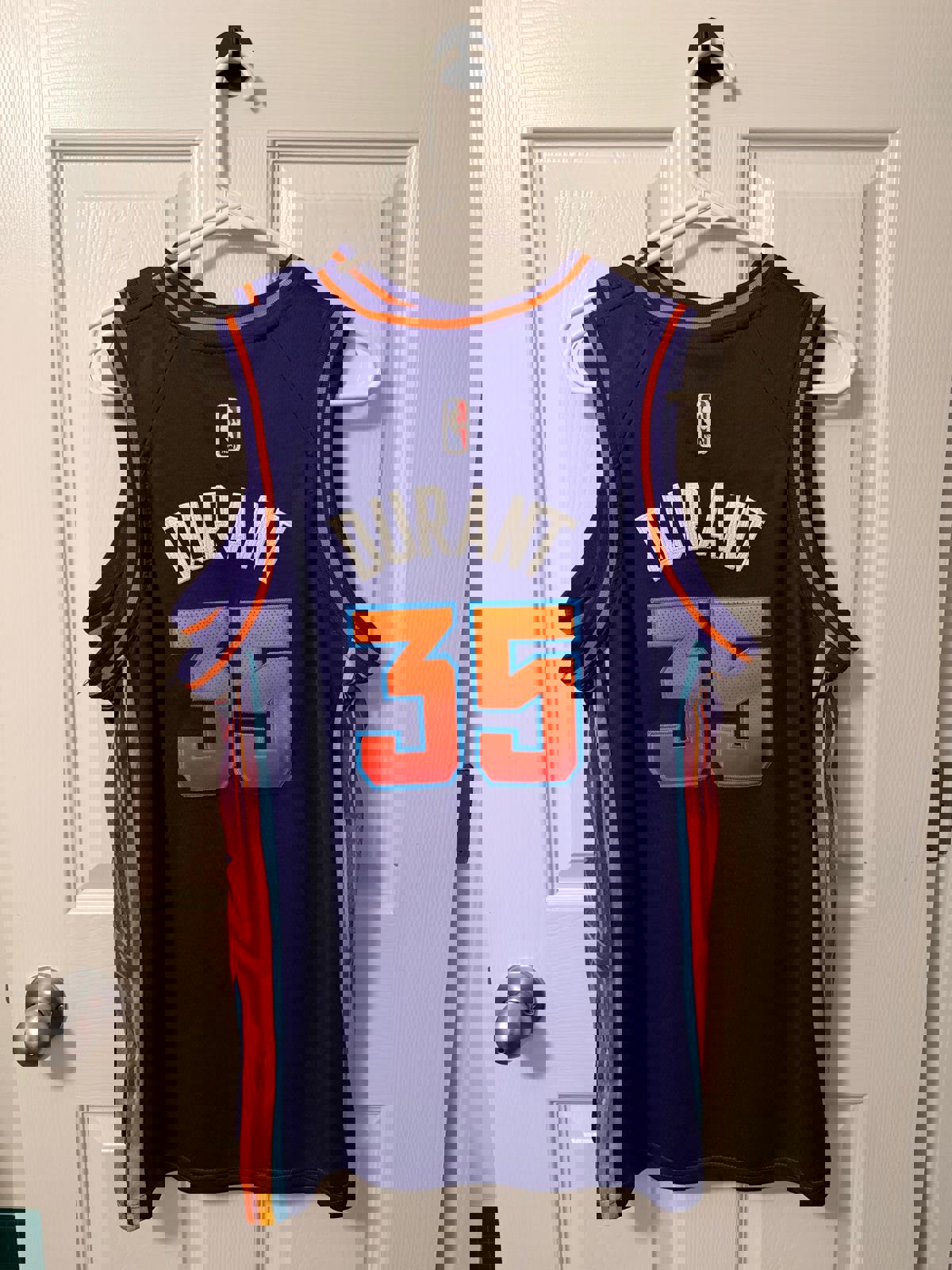 Phoenix Suns #35 Kevin Durant (Stitched/Youth) Jersey