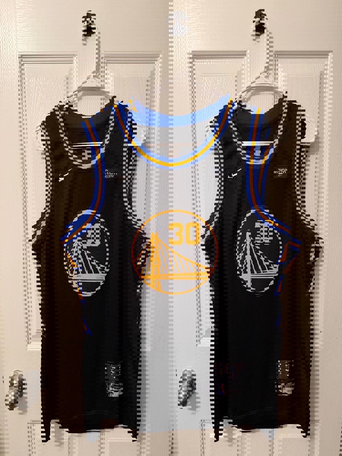 Golden State Warriors #30 Stephen Curry (Stitched/Youth) Jersey